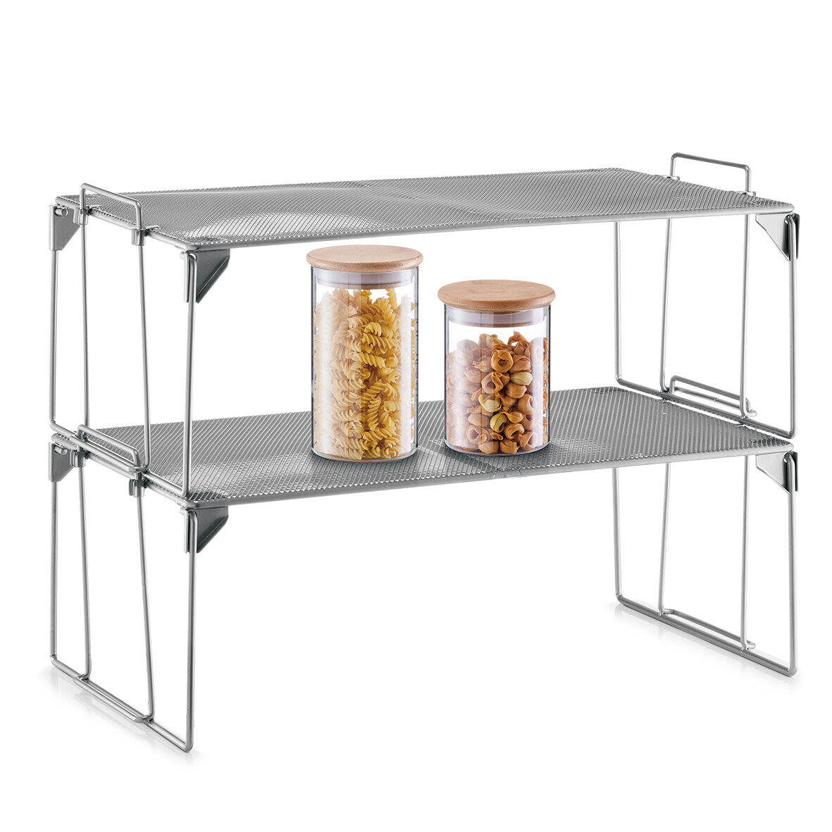 zeller-present-k-che-universalregal-stapelbar-mesh-stahlgeflecht image 4