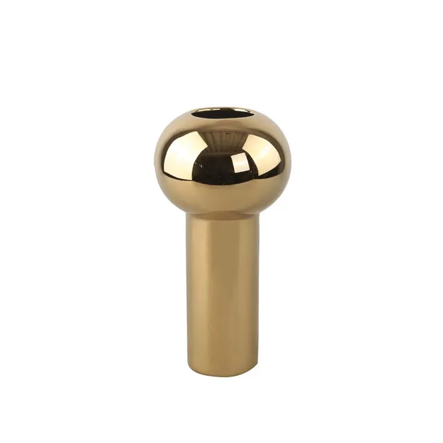 cooee-design-pillar-vase-gold-24-cm-keramik-matt image 1
