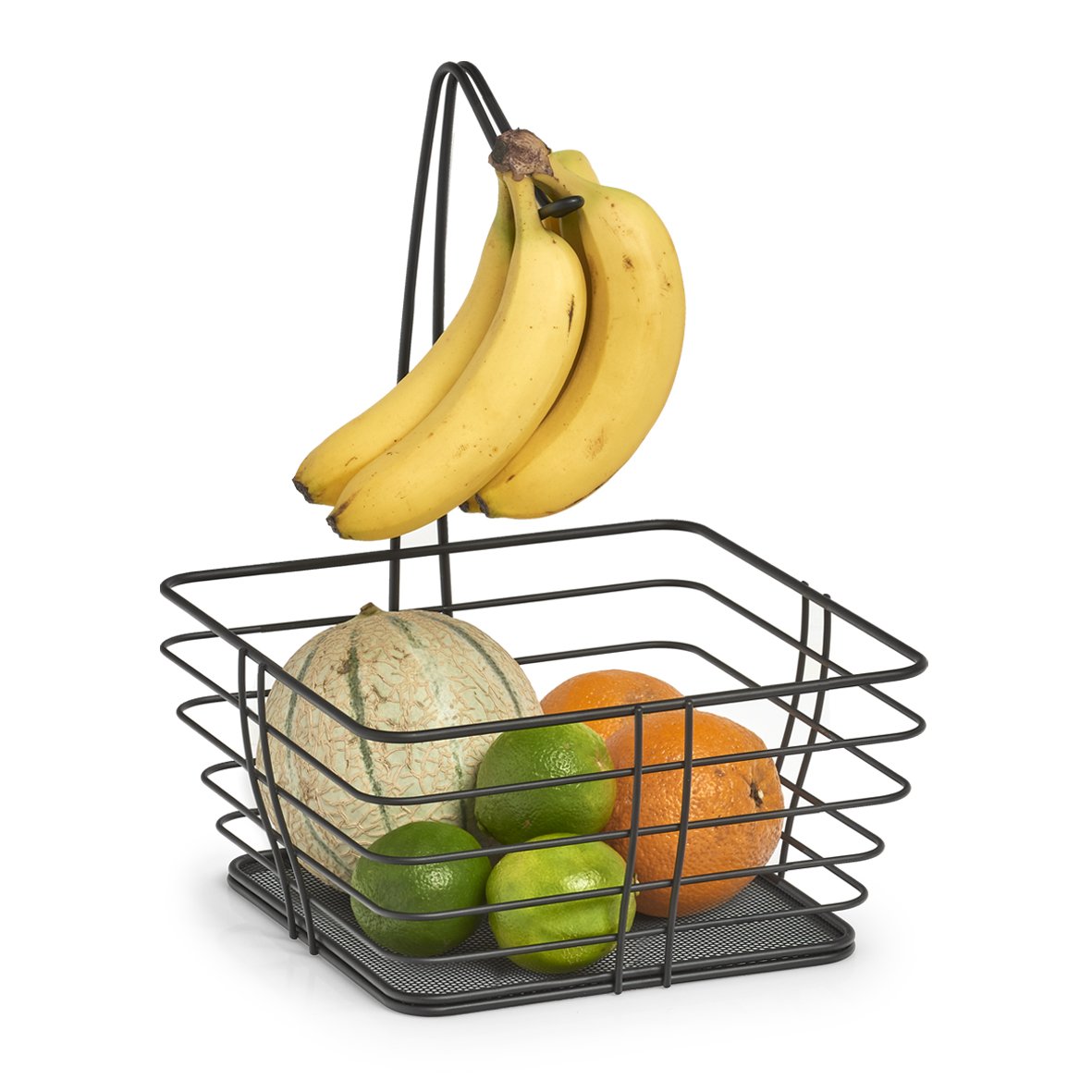 zeller-present-obstkorb-metall-schwarz-26x26-cm image 2