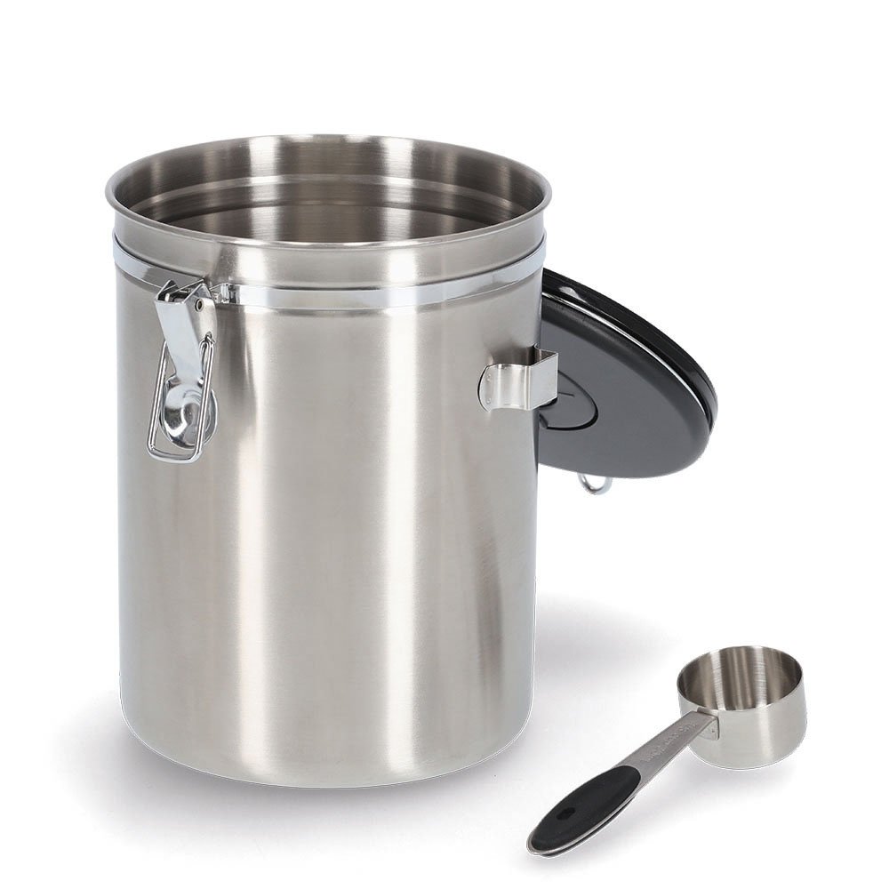 zeller-present-k-che-kaffeedose-2700ml-edelstahl-mit-l-ffel image 3