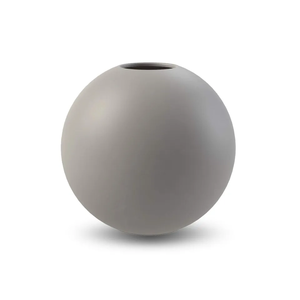 cooee-design-ball-vase-keramikvase-30-cm-grau-matt image 1