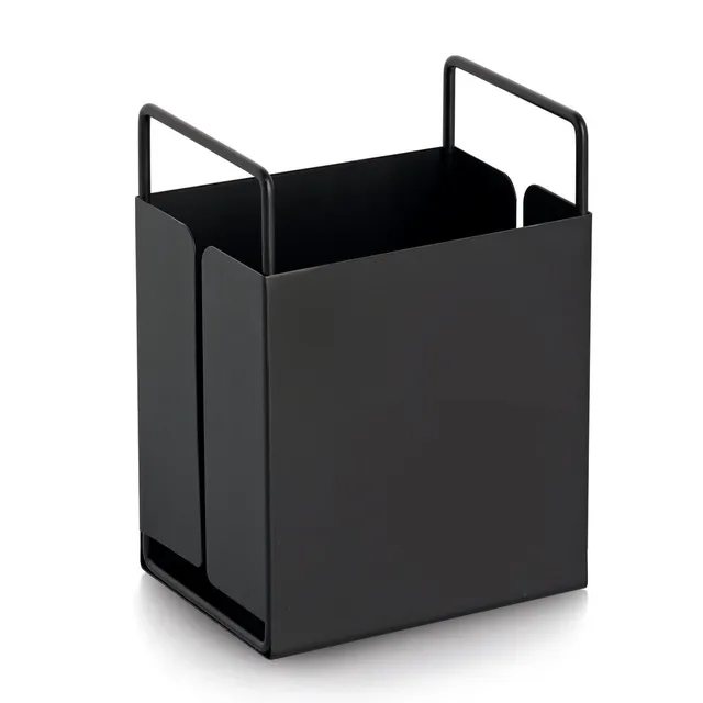 zeller-present-home-utensilienhalter-metall-schwarz image 1