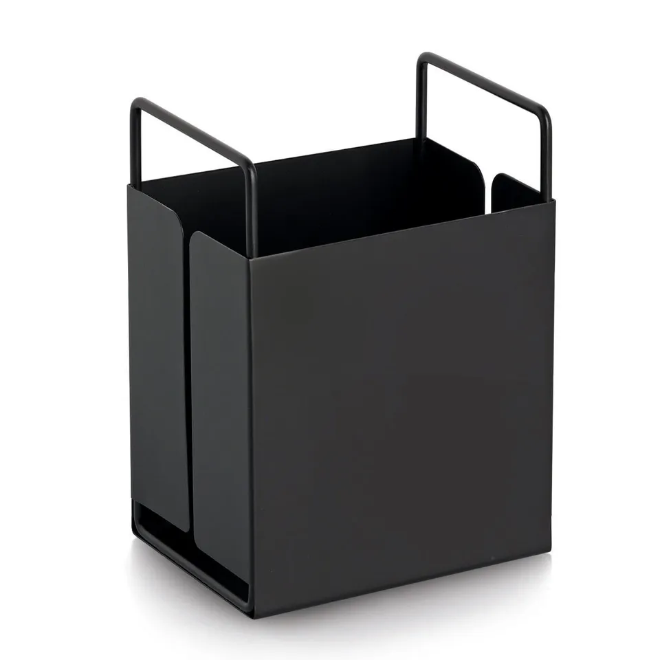 zeller-present-home-utensilienhalter-metall-schwarz image 1