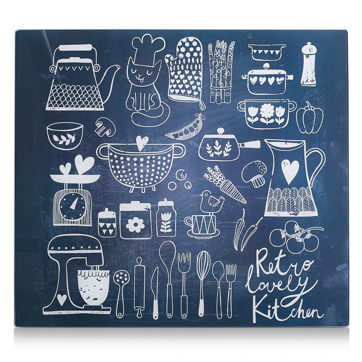 zeller-k-che-lovely-kitchen-herdabdeckung-glas image 1