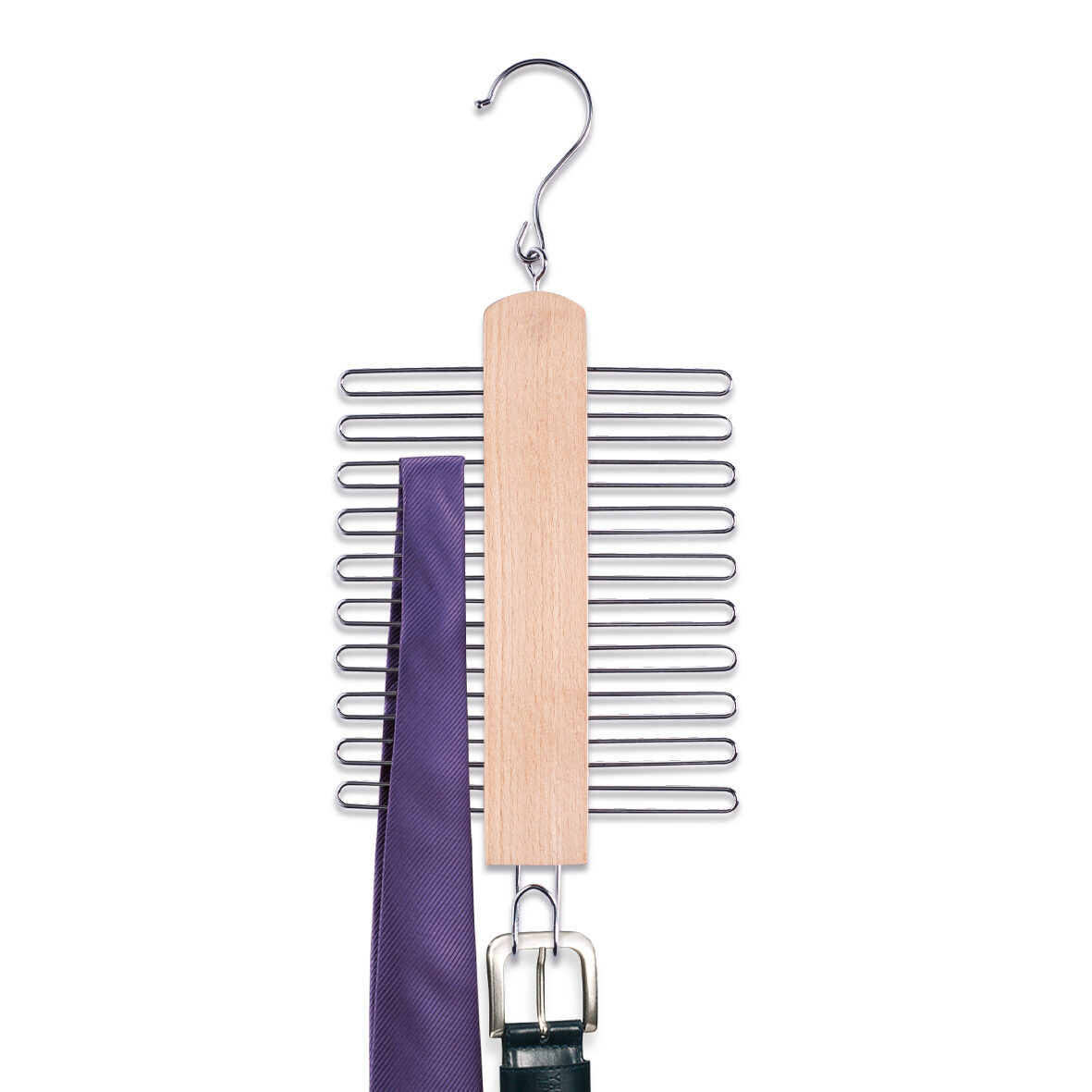 zeller-present-home-living-krawattenhalter-buche-20-b-gel image 2