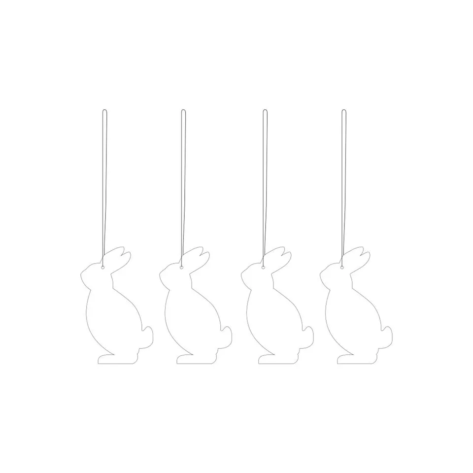 cooee-design-seasonal-easter-deco-hare-white-osteranh-nger-4er image 1