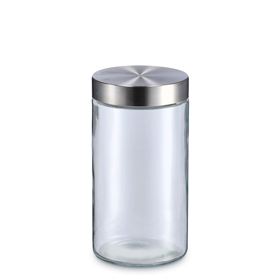 zeller-present-k-che-vorratsglas-edelstahldeckel-1600-ml image 1