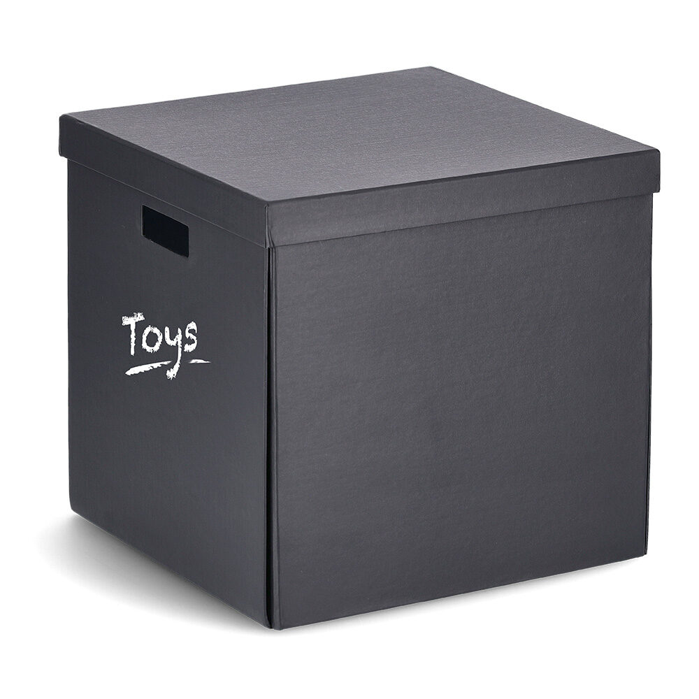 zeller-present-home-aufbewahrungsbox-karton-schwarz-faltbar image 6