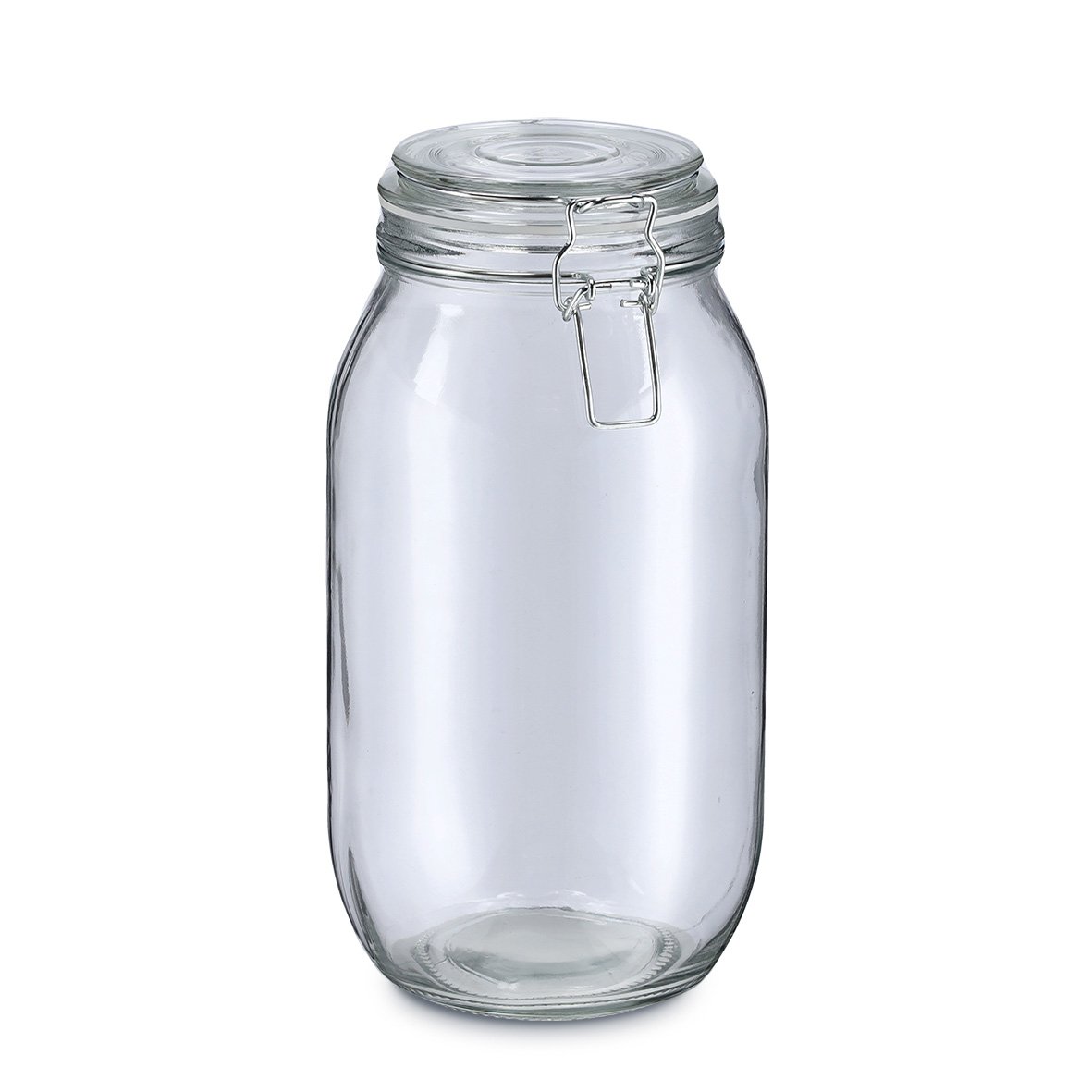 zeller-present-vorratsglas-b-gelverschluss-2000-ml-glas image 1