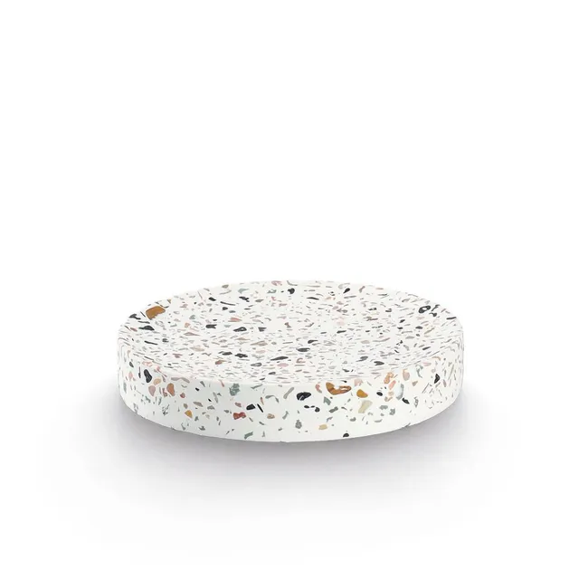 zeller-present-bad-seifenschale-terrazzo-zement image 1