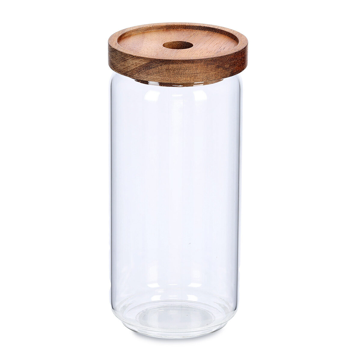 zeller-present-k-che-vorratsglas-akaziendeckel-950-ml image 1