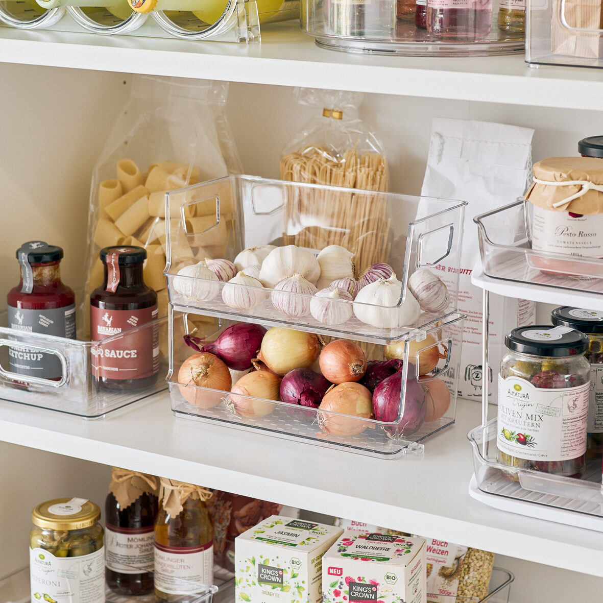 zeller-present-home-living-aufbewahrungsboxen-2er-set-transparent image 5