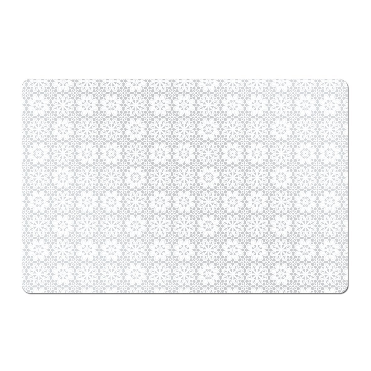 zeller-present-table-flowers-platzset-kunststoff-wei image 1