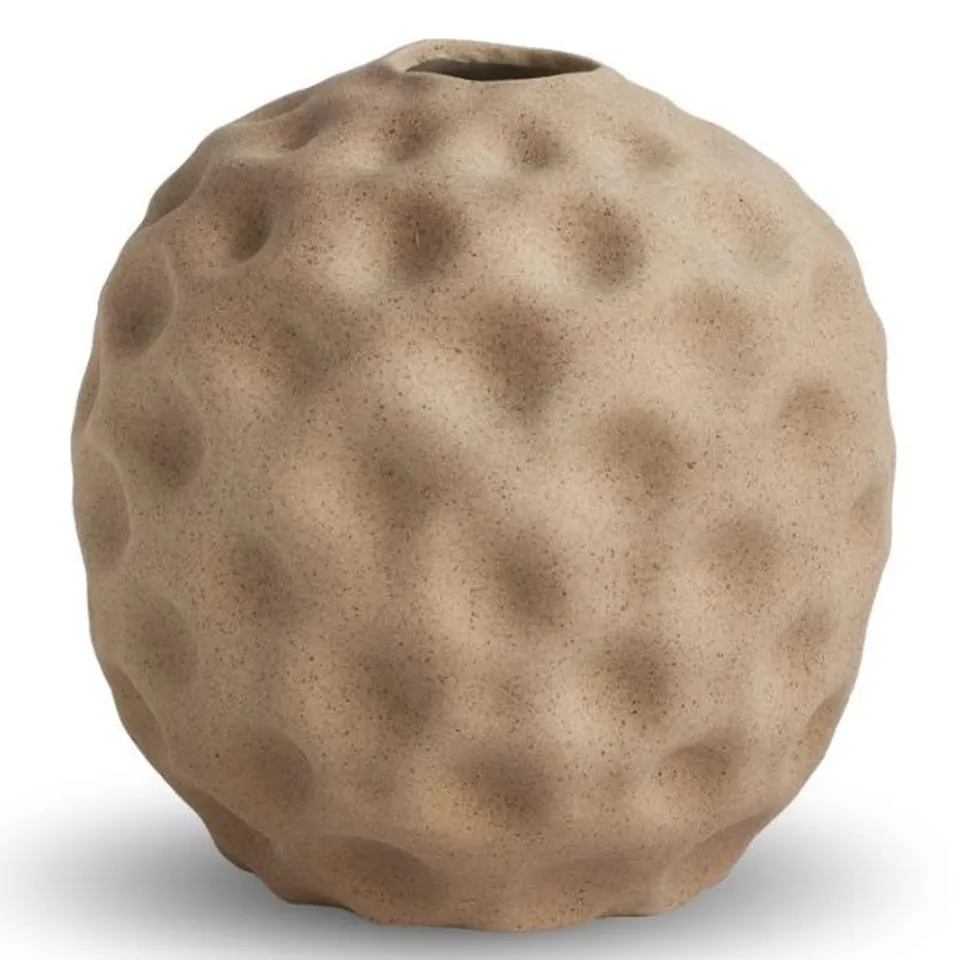 cooee-design-seedpod-vase-keramik-walnut-14x14-cm image 1