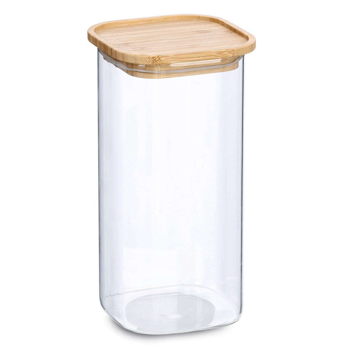 zeller-present-vorratsglas-bambusdeckel-1600-ml image 1