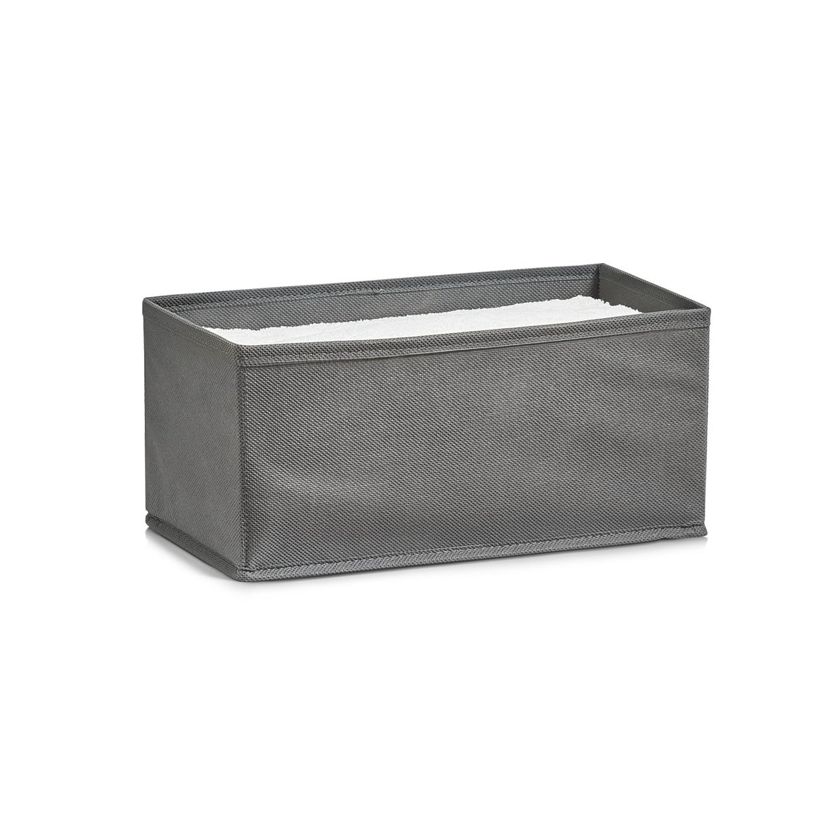 zeller-present-aufbewahrungsbox-vlies-grau-faltbar image 2