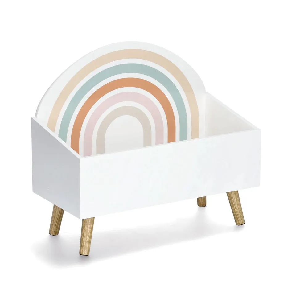 zeller-present-kids-rainbow-aufbewahrungstruhe-mdf-58-cm image 1