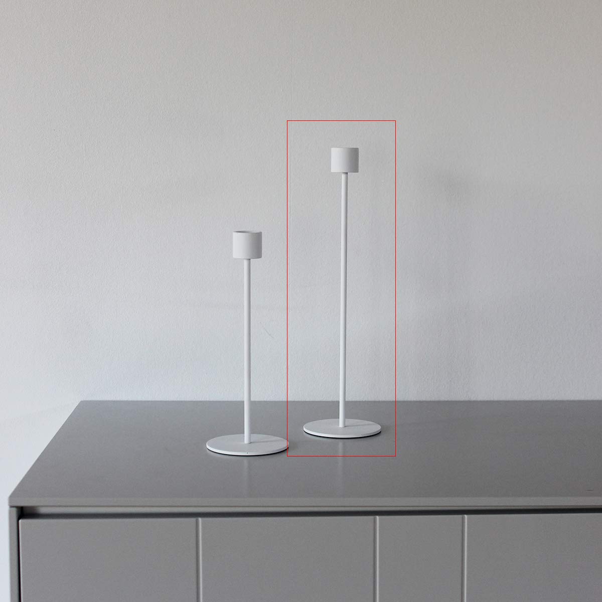 cooee-design-candlestick-kerzenhalter-wei-29-cm-edelstahl image 4