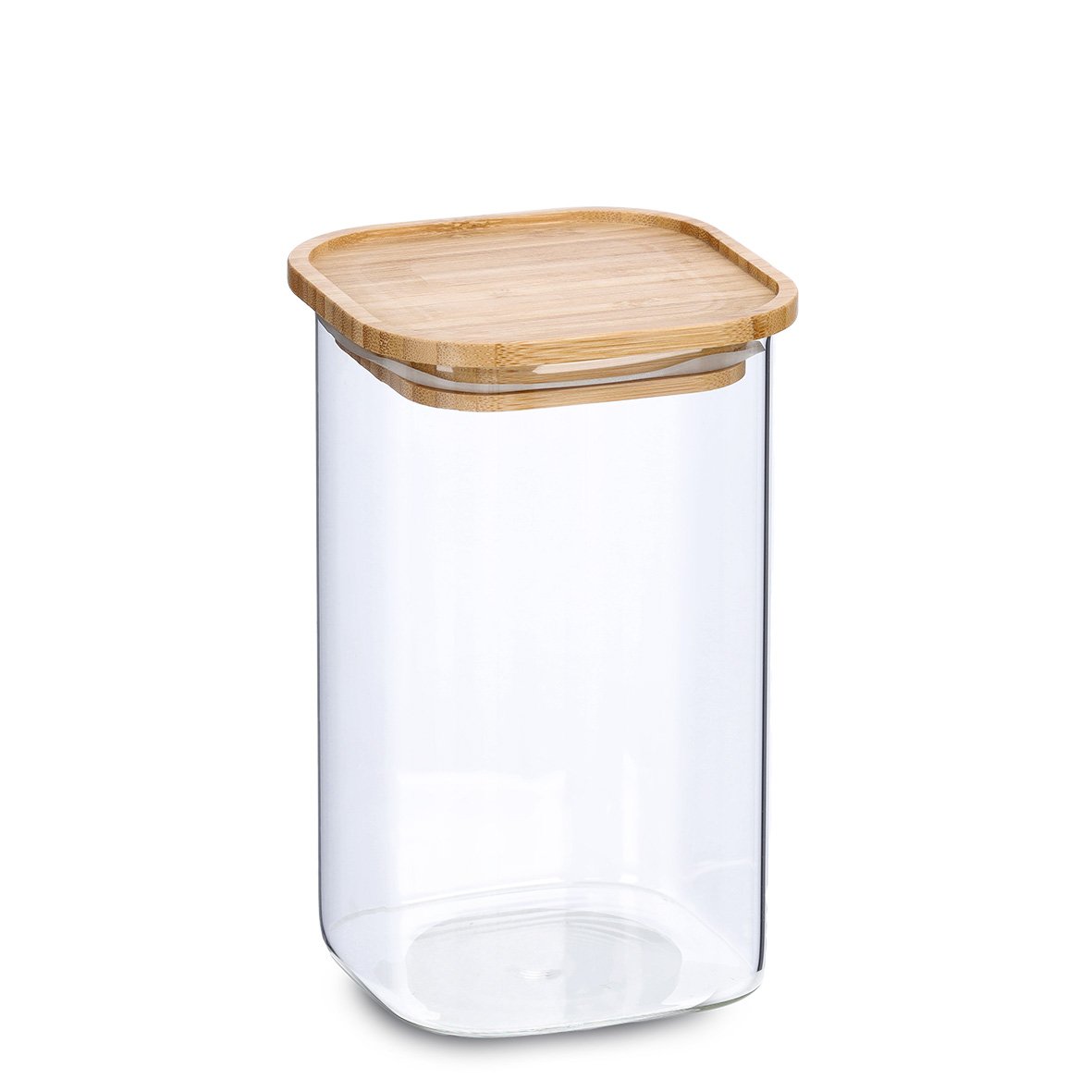 zeller-present-vorratsglas-bambusdeckel-1300-ml image 1