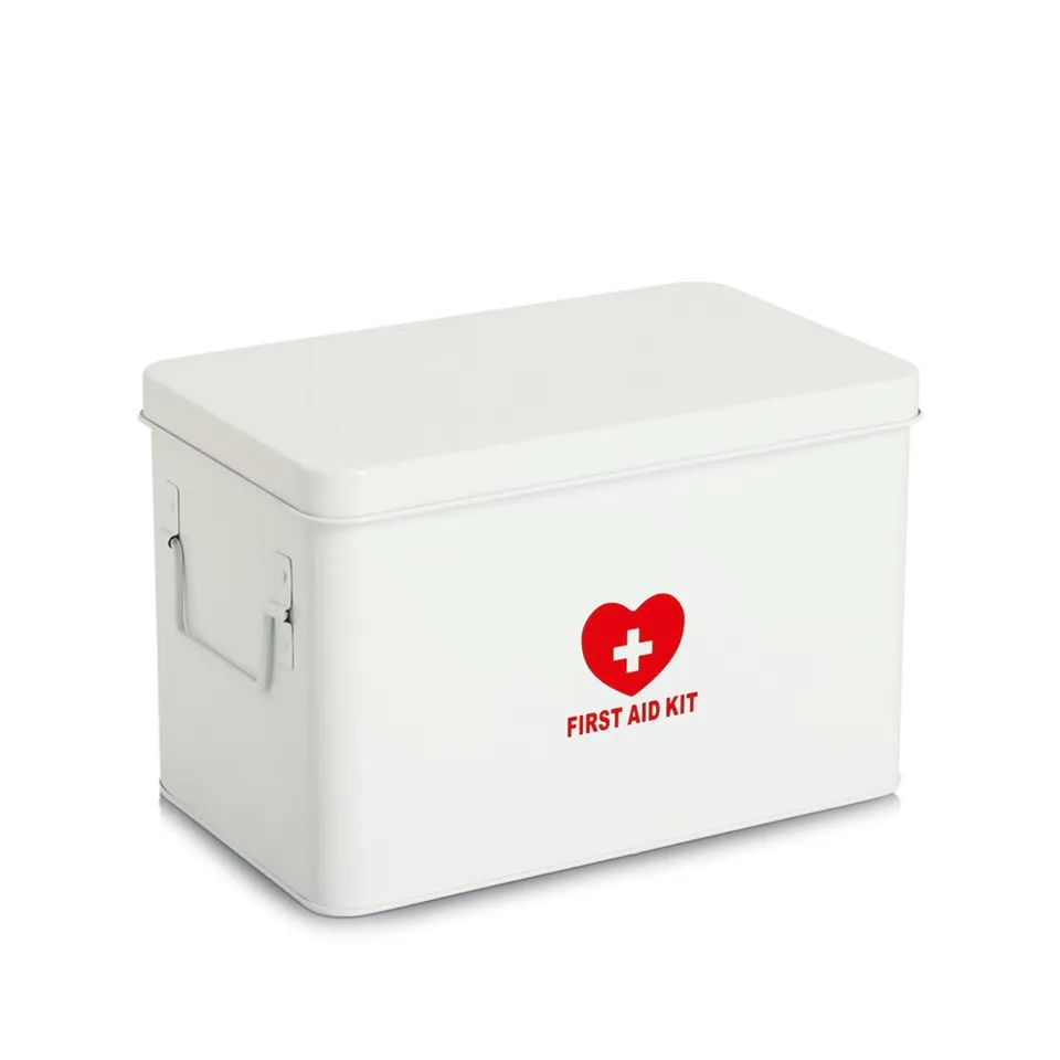 zeller-present-home-living-medizinbox-metall-wei image 1