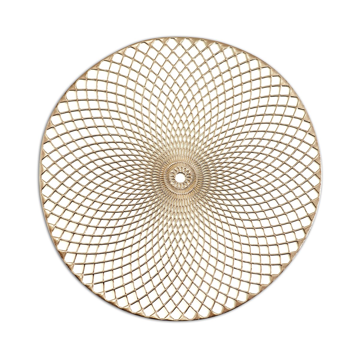 zeller-present-mandala-platzset-gold-tischset-kunststoff image 1