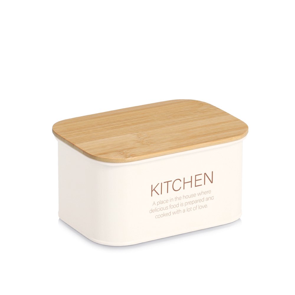 zeller-present-k-che-vorratsdose-kitchen-1200-ml-bambusdeckel image 1