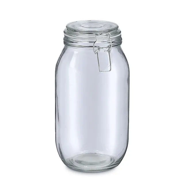 zeller-present-vorratsglas-b-gelverschluss-2000-ml-glas image 1
