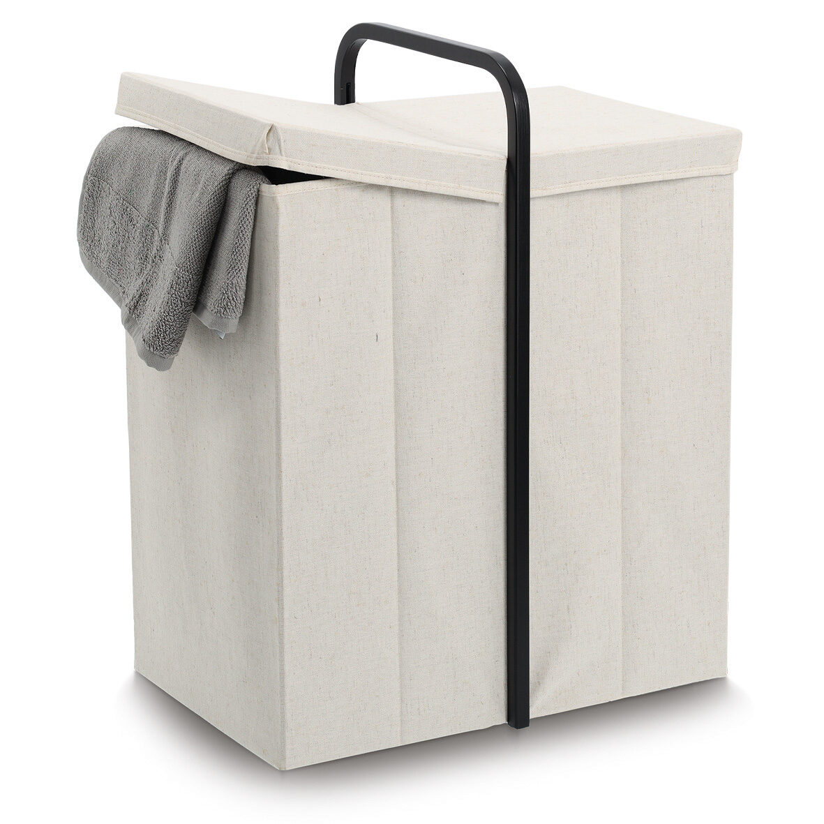 zeller-present-w-schesammler-polyester-bambus-creme image 3