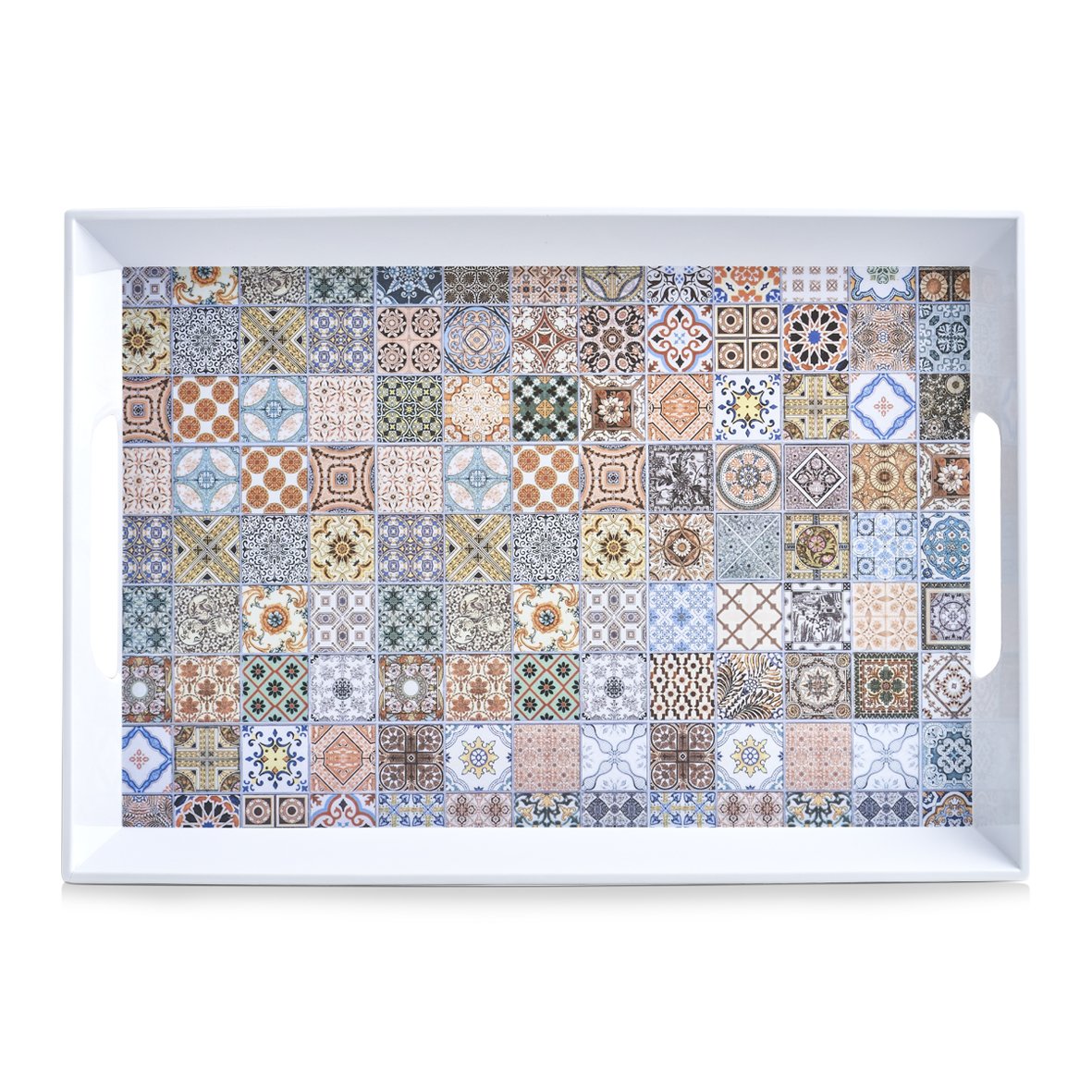zeller-present-mosaik-melamintablett-serviertablett-orientalisch image 3