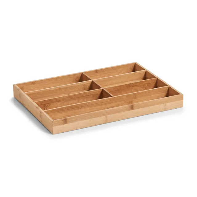 zeller-present-k-che-besteckkasten-bambus-mdf-7-f-cher image 1