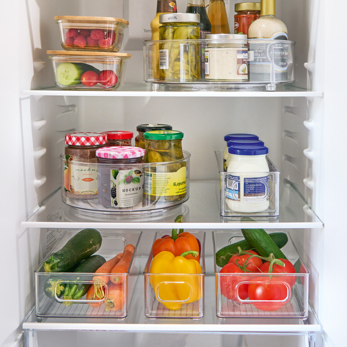zeller-present-home-living-aufbewahrungsbox-kunststoff-transparent image 3