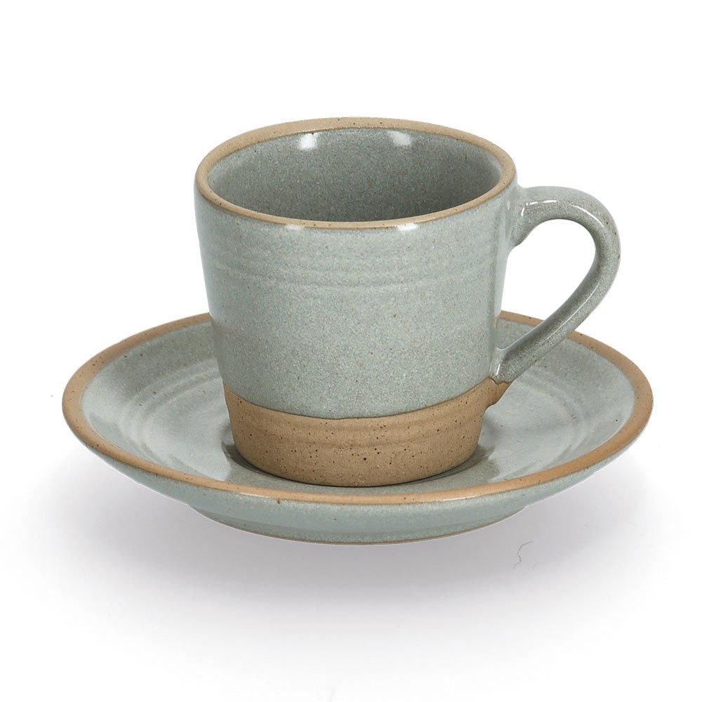 zeller-k-che-espresso-set-8-tlg-60-ml-steingut-mint image 4