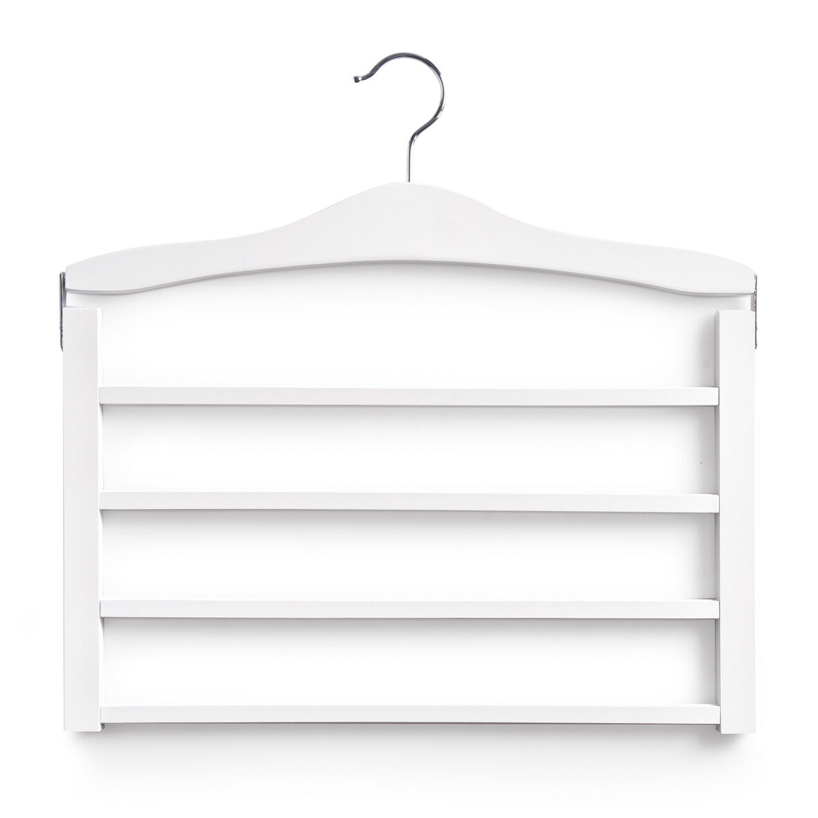 zeller-present-home-living-mehrfach-hosenb-gel-buche-wei-4-stege image 1