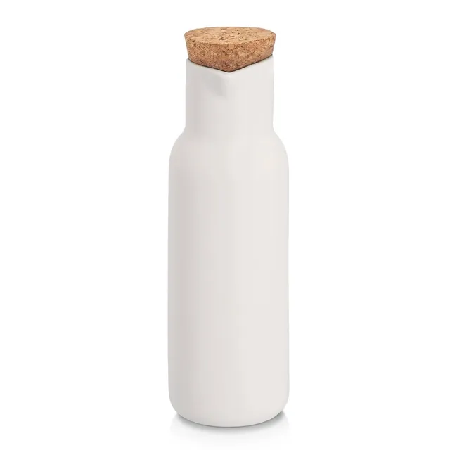 zeller-present-k-che-essig-lflasche-300-ml-keramik-wei-kork image 1