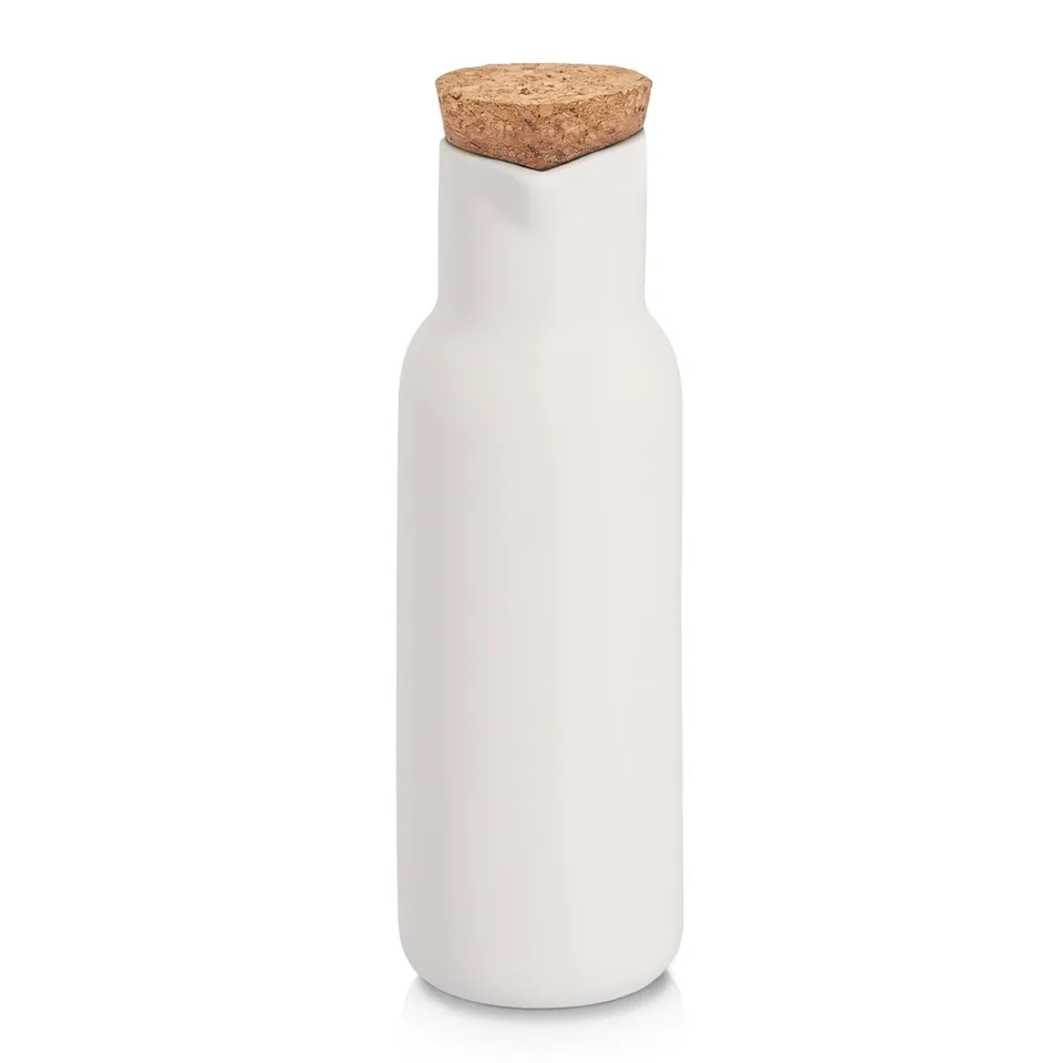 zeller-present-k-che-essig-lflasche-300-ml-keramik-wei-kork image 1