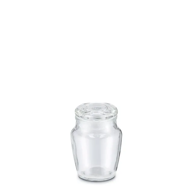 zeller-present-k-che-gew-rzglas-150-ml-mit-deckel-und-silikonring image 1