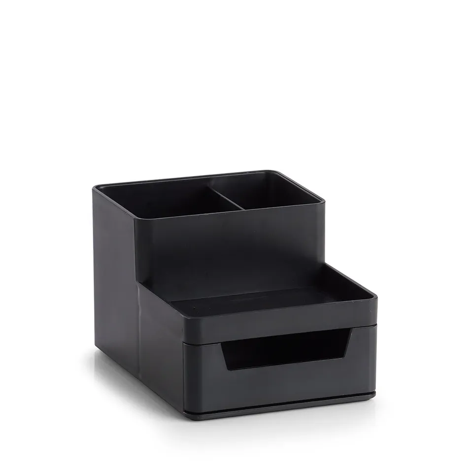 zeller-present-utensilien-organizer-kunststoff-schwarz image 1
