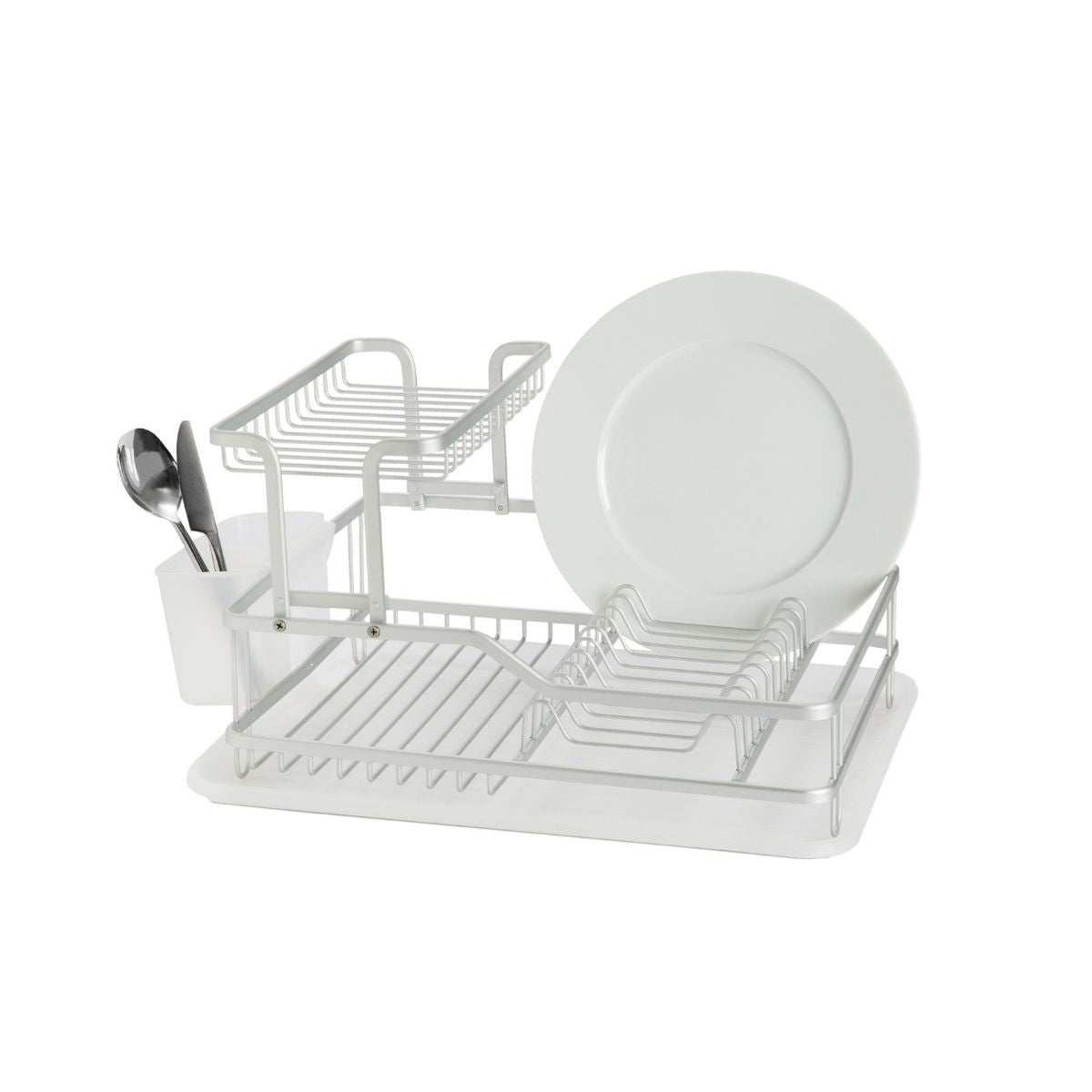 andrea-house-cocina-abtropfgestell-metall-doppel-geschirrkorb image 1