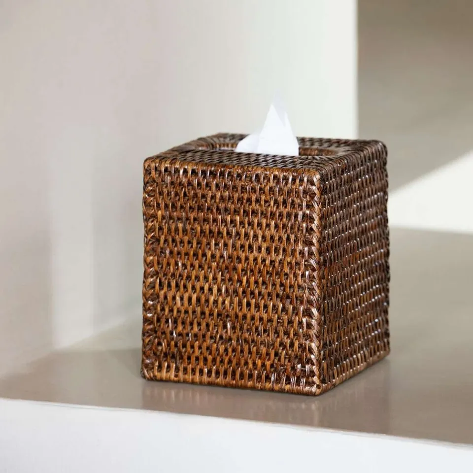 andrea-house-taschentuchbox-rattan-braun-eckig image 1