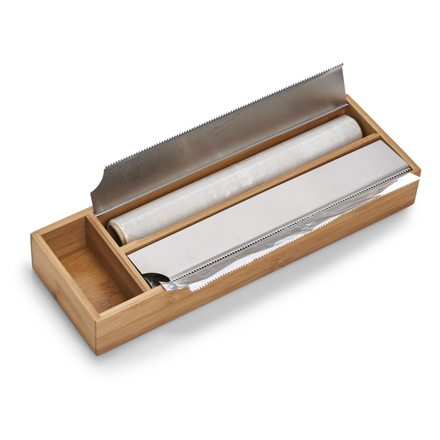 zeller-present-home-living-folienbox-bambus-edelstahl-abrei-kante image 3
