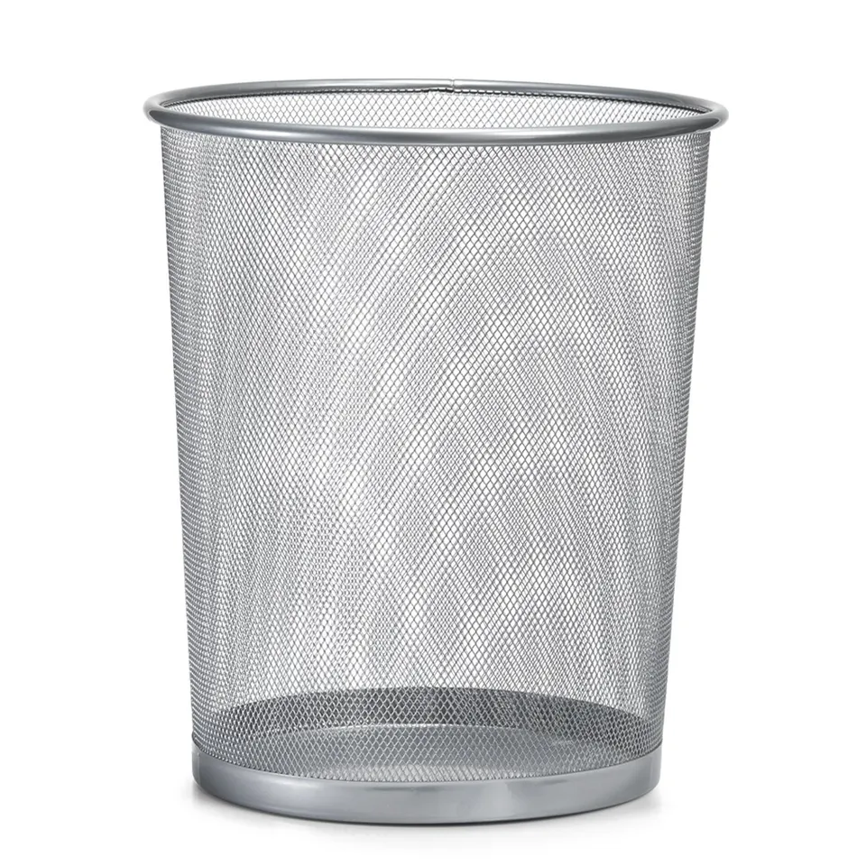 zeller-present-office-papierkorb-mesh-drahtmetall-b-ro image 1