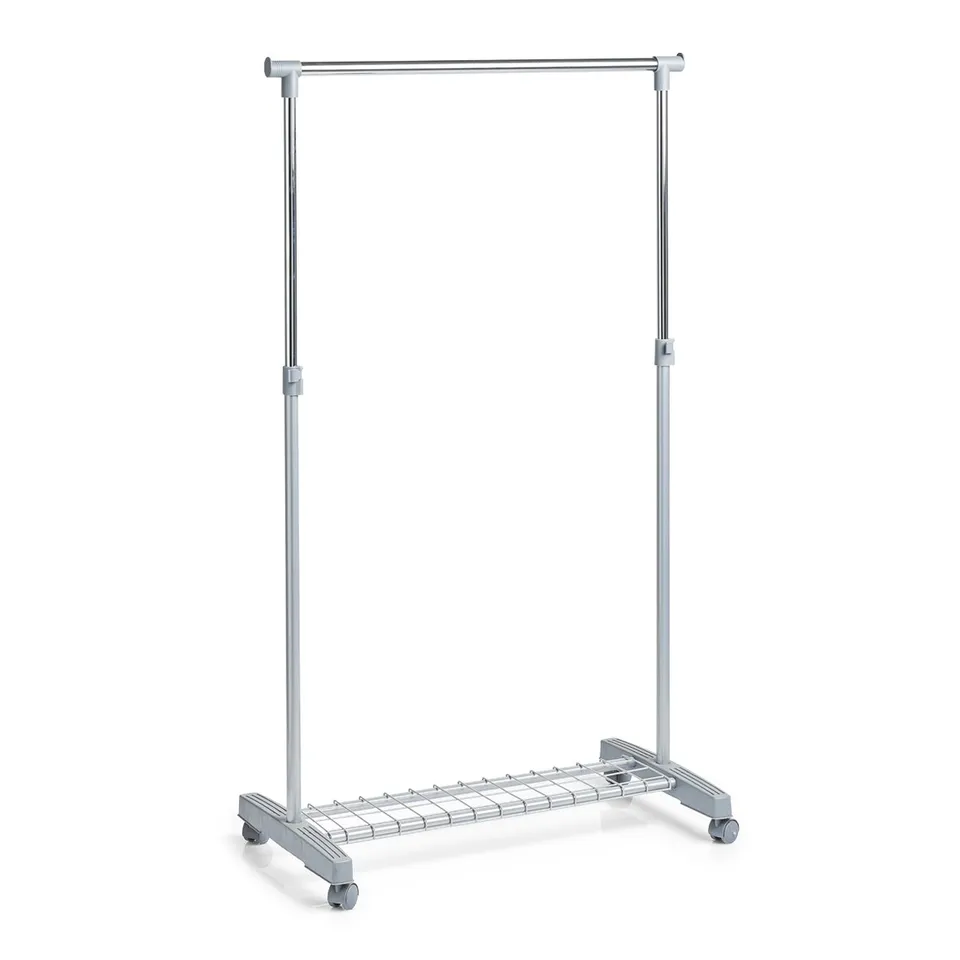zeller-present-rollkleiderst-nder-metall-h-henverstellbar-mit-rollen image 1