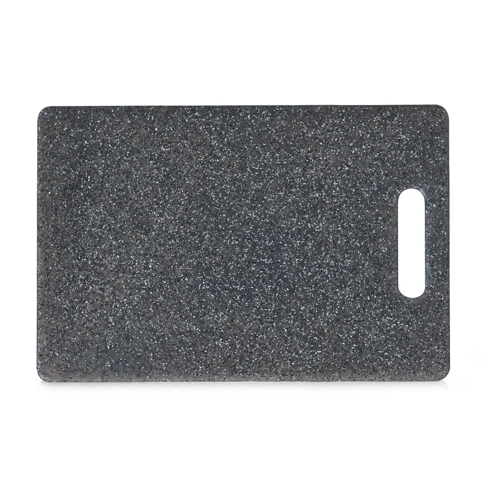 zeller-present-k-che-schneidebrett-granitoptik-kunststoff-mit-griff image 1