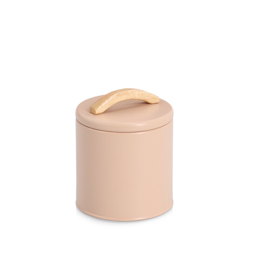 zeller-present-vorratsdose-850-ml-mandel-metall image 1