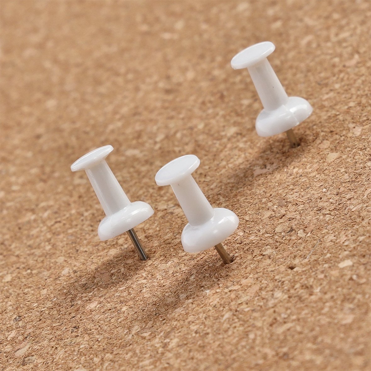 zeller-present-office-push-pins-set-25-tlg-wei-pinnwandnadeln image 2
