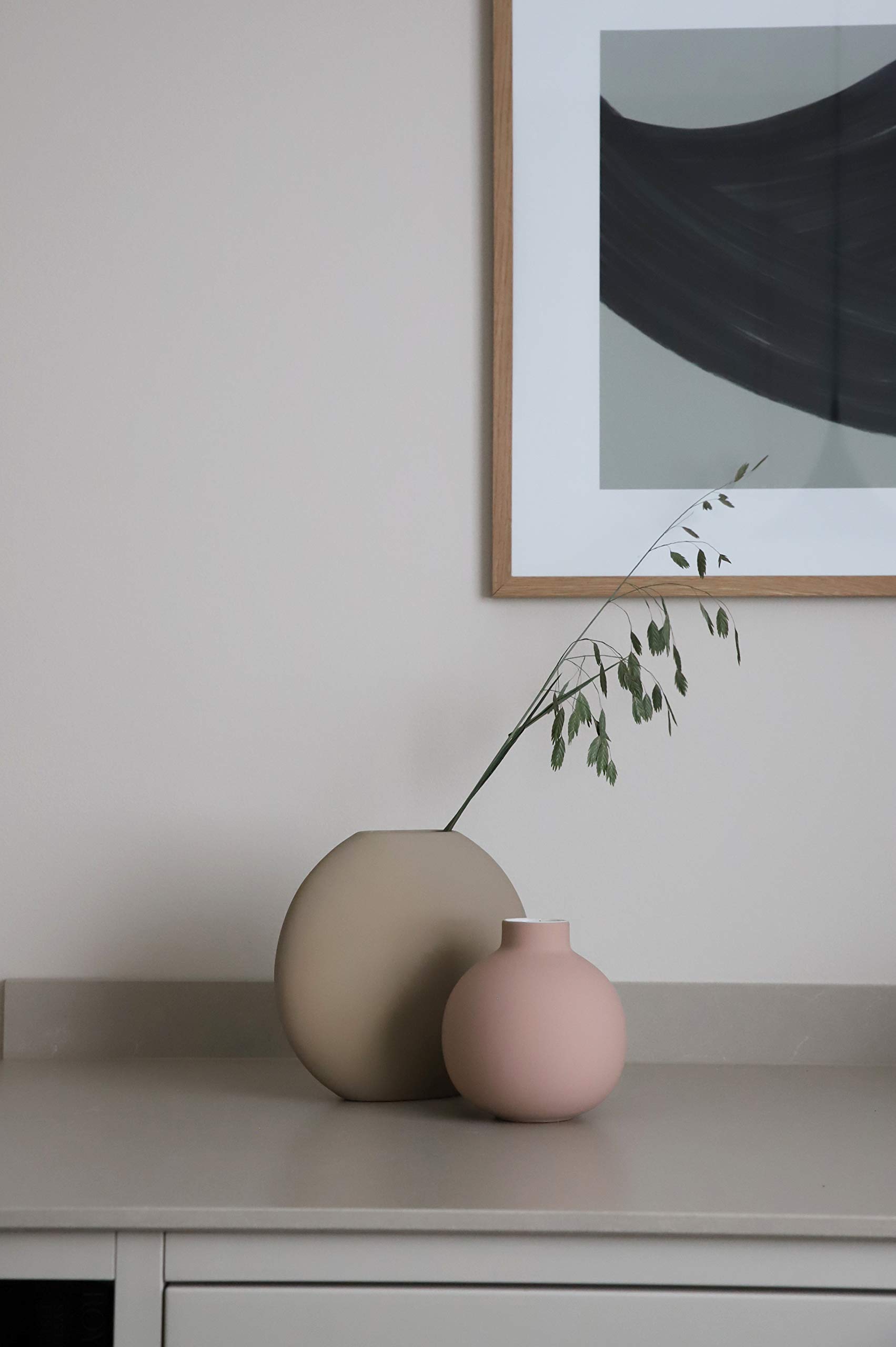 cooee-design-vase-keramikvase-12-cm-cafe-au-lait-matt image 8