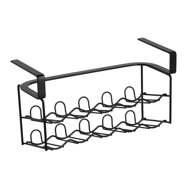 zeller-k-che-gew-rzgl-ser-regal-metall-schwarz-einh-ngen image 1