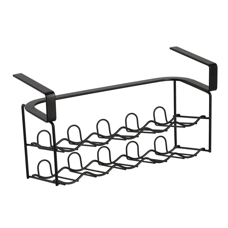 zeller-k-che-gew-rzgl-ser-regal-metall-schwarz-einh-ngen image 1