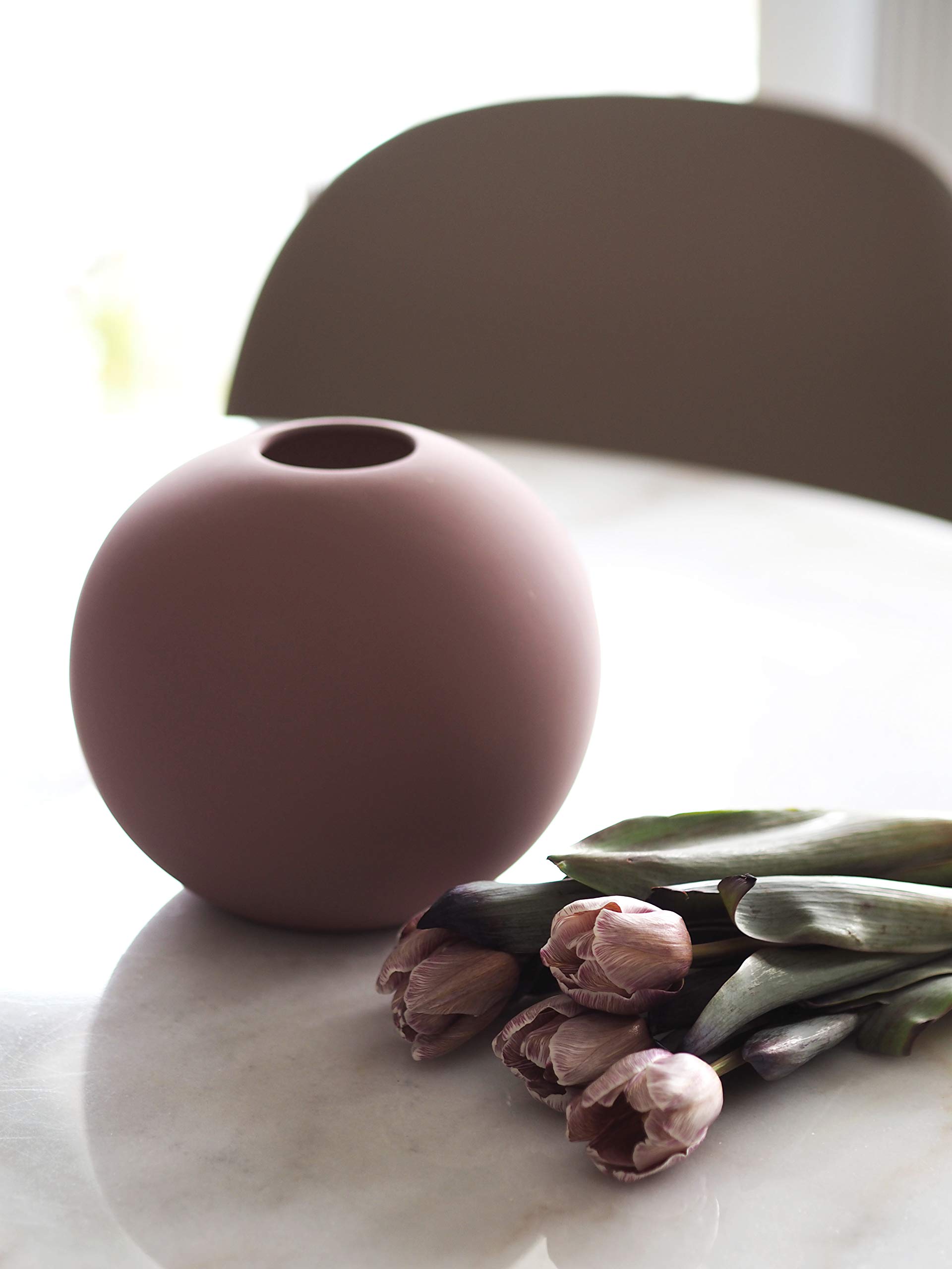 cooee-design-ball-vase-keramikvase-cinder-rose-20-cm image 5