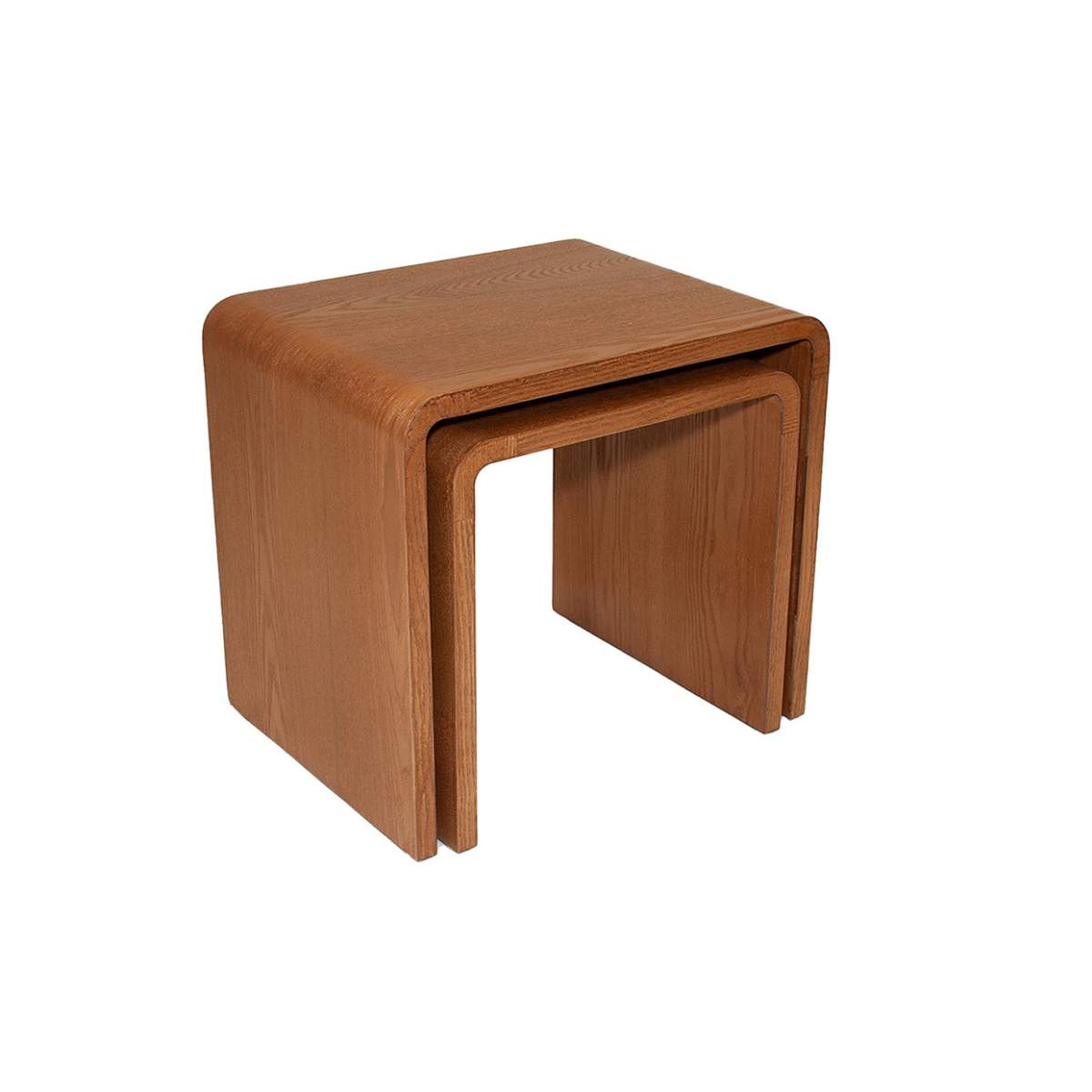 andrea-house-decoraci-n-satztisch-holz-dunkel-2-teilig image 2